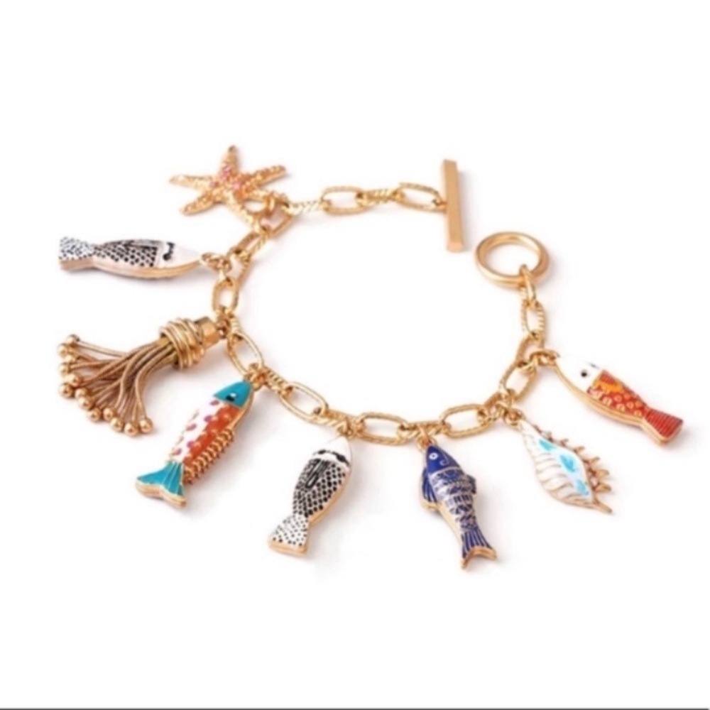 Marine Life Ocean Beauty Enamel Charm
Toggle Bracelet